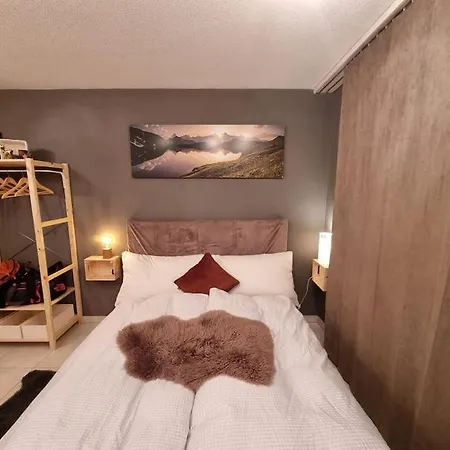 Ski-in Cosy 아파트 Saas Fee